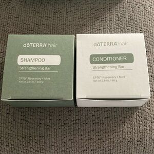 doTERRA hair shampoo and conditioner bars one of each new in box rosemary mint